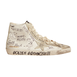 Golden Goose: Белые кроссовки  Francy