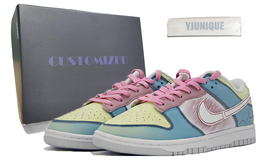 Nike: Розовые кроссовки  Dunk