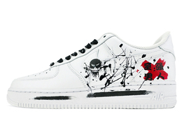 Nike: Чёрные кроссовки  Air Force 1