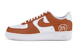 Nike: Коричневые кроссовки  Air Force 1