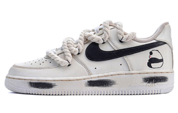 Nike: Чёрные кроссовки  Air Force 1