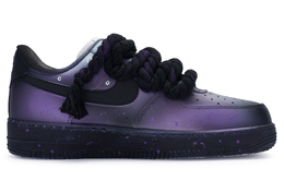 Nike: Чёрные кроссовки  Air Force 1