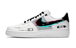 Nike: Чёрные кроссовки  Air Force 1
