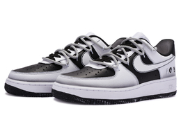 Nike: Чёрные кроссовки  Air Force 1