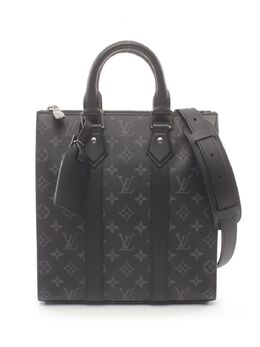 Louis Vuitton Pre-Owned: Чёрная сумка 