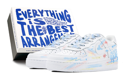 Nike: Белые кроссовки  Air Force 1