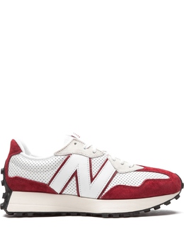 New Balance: Белые кроссовки 