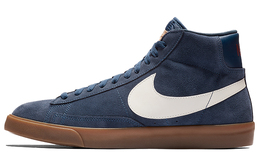 Nike: Синие кроссовки  Blazer Mid