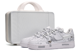 Nike: Серые кроссовки  Air Force 1