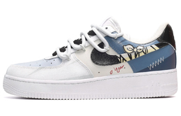 Nike: Чёрные кроссовки  Air Force 1