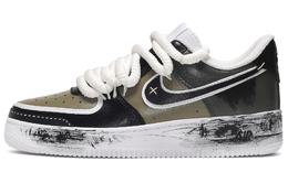 Nike: Чёрные кроссовки  Air Force 1 Low