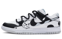 Nike: Чёрные кроссовки  Dunk