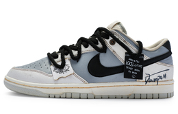 Nike: Чёрные кроссовки  Dunk