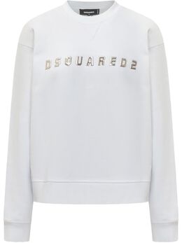 DSQUARED2: Белый свитшот 