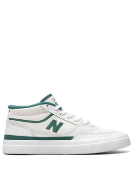 New Balance: Белые кроссовки 