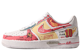 Nike: Оранжевые кроссовки  Air Force 1