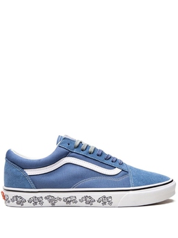 Vans: Синие кеды  Old Skool