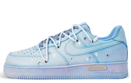 Nike: Голубые кроссовки  Air Force 1