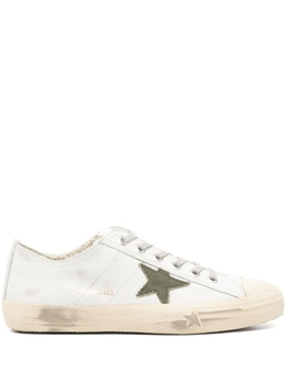 Golden Goose: Белые кеды  V-Star