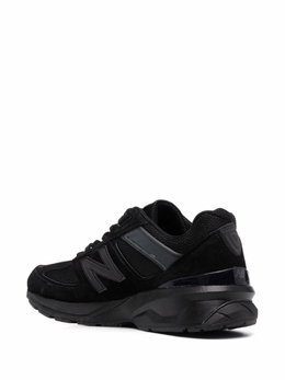 New Balance: Чёрные кроссовки 