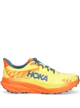 HOKA: Жёлтые кроссовки 