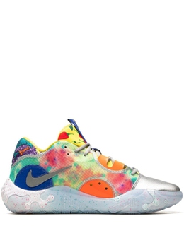 Nike: Оранжевые кроссовки 
