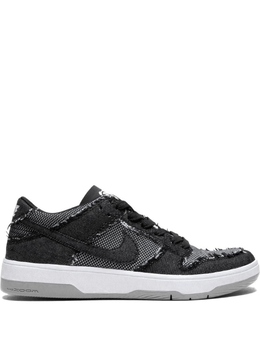 Nike: Чёрные кроссовки  Dunk Low