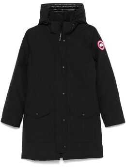 Canada Goose: Чёрный пуховик  Trillium