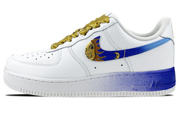 Nike: Фиолетовые кроссовки  Air Force 1