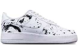 Nike: Чёрные кроссовки  Air Force 1