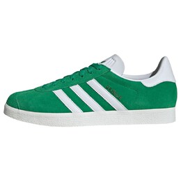 Adidas: Зелёные кроссовки  Gazelle