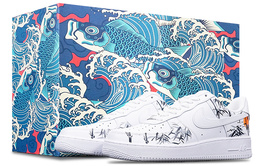 Nike: Чёрные кроссовки  Air Force 1