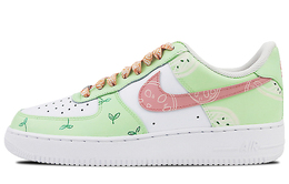 Nike: Оранжевые кроссовки  Air Force 1