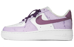 Nike: Фиолетовые кроссовки  Air Force 1