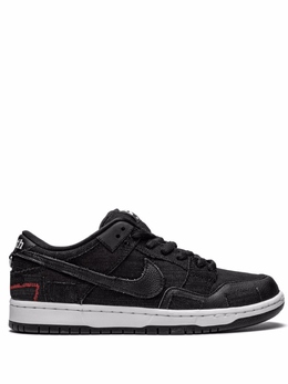 Nike: Чёрные кроссовки  SB Dunk Low