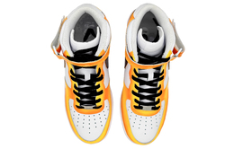 Nike: Оранжевые кроссовки  Air Force 1