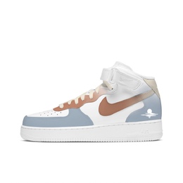 Nike: Белые кроссовки  Air Force 1