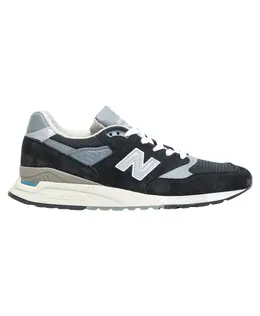 New Balance: Чёрные кроссовки 