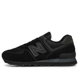 New Balance: Чёрные кроссовки  574