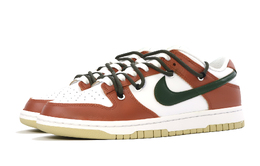 Nike: Красные кроссовки  Dunk