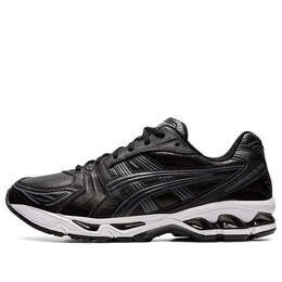 Asics: Чёрные кроссовки 