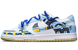 Nike: Голубые кроссовки  Dunk