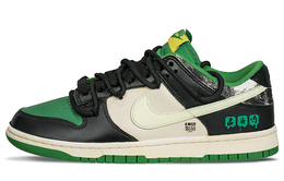 Nike: Чёрные кроссовки  Dunk