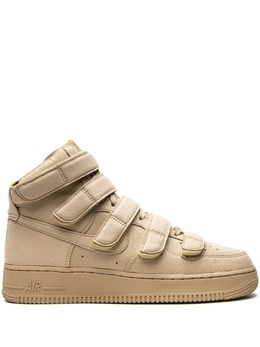 Nike: Бежевые кроссовки  Air Force 1 High