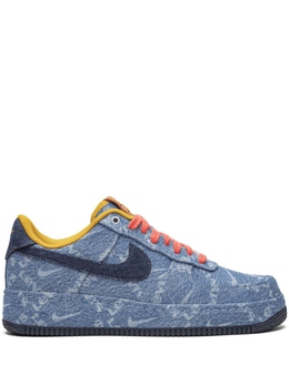 Nike: Синие кроссовки  Air Force 1 Low