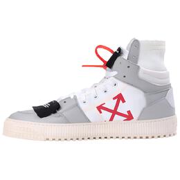 Off-White: Серые кроссовки  Off Court