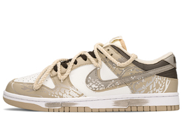 Nike: Коричневые кроссовки  Dunk