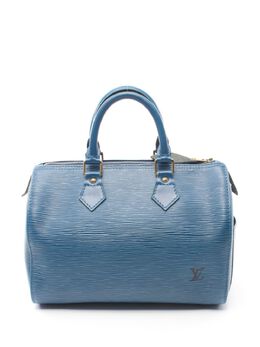 Louis Vuitton Pre-Owned: Голубая сумка 