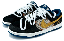 Nike: Чёрные кроссовки  Dunk Low