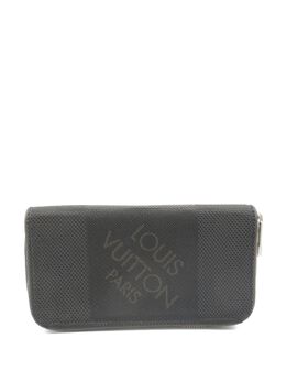 Louis Vuitton Pre-Owned: Чёрный кошелёк 